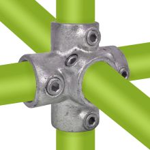 Tubular Kreuz-Verbinder 4-Wege